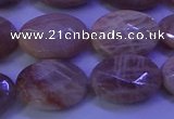 CMS585 15.5 inches 12*16mm faceted oval moonstone gemstone beads