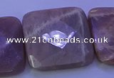 CMS596 15.5 inches 30*30mm faceted square moonstone gemstone beads