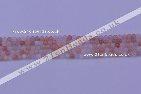 CMS620 15.5 inches 4mm round rainbow moonstone beads wholesale