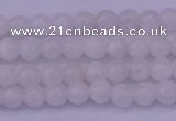 CMS640 15.5 inches 4mm round white moonstone beads wholesale