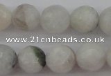 CMS802 15.5 inches 8mm faceted round white moonstone beads