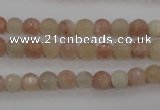 CMS870 15.5 inches 6mm faceted round moonstone gemstone beads