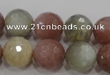 CMS876 15.5 inches 18mm faceted round moonstone gemstone beads