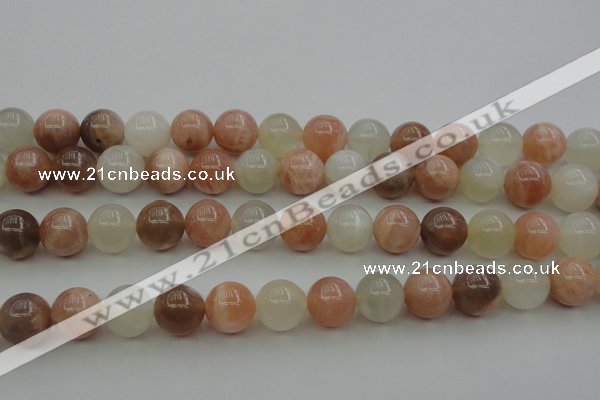 CMS893 15.5 inches 10mm round moonstone gemstone beads wholesale