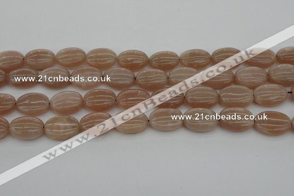 CMS962 15.5 inches 10*14mm oval A grade moonstone beads