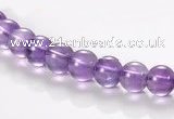 CNA10 6mm round A+ grade natural amethyst quartz beads Wholesale