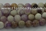 CNA1001 15.5 inches 6mm round dogtooth amethyst beads wholesale