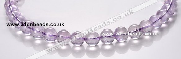 CNA11 10mm round A- grade natural amethyst beads Wholesale