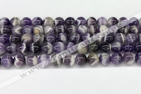 CNA1157 15.5 inches 10mm round natural dogtooth amethyst beads