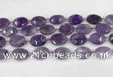 CNA1201 15.5 inches 15*20mm faceted oval amethyst beads