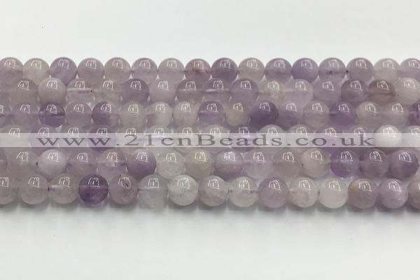 CNA1221 15.5 inches 8mm round lavender amethyst gemstone beads wholesale