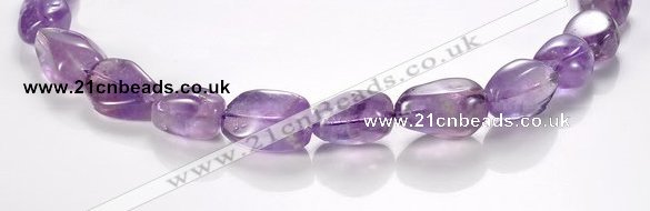 CNA19 freeform A- grade natural amethyst quartz beads Wholesale