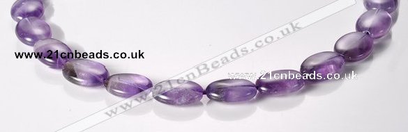 CNA25 13*18mm oval A- grade natural amethyst beads Wholesale