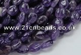 CNA30 15.5 inches 7*9mm oval grade A natural amethyst beads