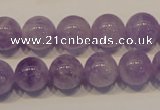 CNA301 15.5 inches 10mm round natural lavender amethyst beads