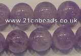 CNA304 15.5 inches 16mm round natural lavender amethyst beads