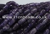 CNA33 15.5 inches 5*8mm rice grade A natural amethyst beads