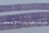 CNA408 15.5 inches 5*8mm rondelle natural lavender amethyst beads