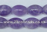 CNA414 15.5 inches 13*18mm rice natural lavender amethyst beads