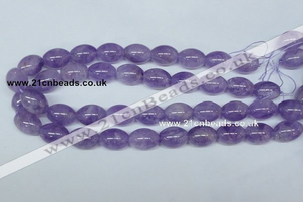 CNA414 15.5 inches 13*18mm rice natural lavender amethyst beads