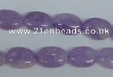 CNA445 15.5 inches 12*16mm oval natural lavender amethyst beads