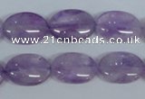 CNA447 15.5 inches 15*20mm oval natural lavender amethyst beads
