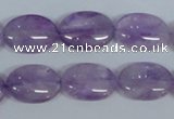 CNA447 15.5 inches 15*20mm oval natural lavender amethyst beads