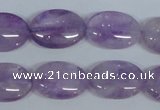 CNA448 15.5 inches 16*22mm oval natural lavender amethyst beads