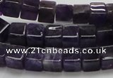 CNA46 15.5 inches 8*8*8mm cube grade A natural amethyst beads