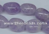 CNA466 15.5 inches 14*18mm nugget natural lavender amethyst beads