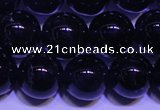 CNA551 15.5 inches 6mm round A grade natural dark amethyst beads