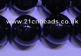 CNA574 15.5 inches 12mm round AAA grade natural dark amethyst beads