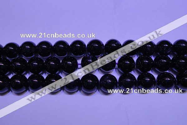 CNA574 15.5 inches 12mm round AAA grade natural dark amethyst beads