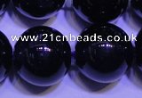 CNA576 15.5 inches 16mm round AAA grade natural dark amethyst beads