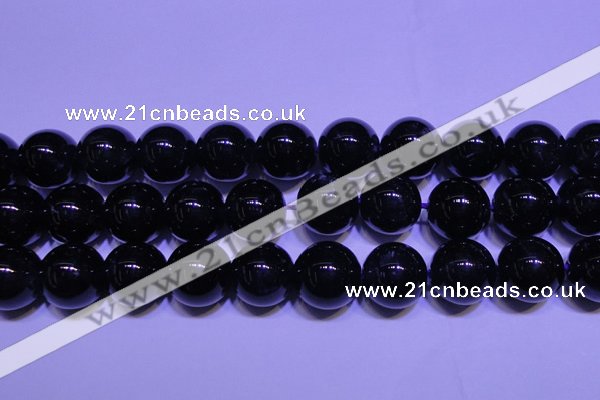 CNA576 15.5 inches 16mm round AAA grade natural dark amethyst beads