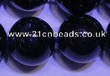 CNA577 15.5 inches 18mm round AAA grade natural dark amethyst beads