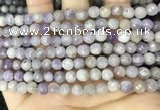 CNA686 15.5 inches 6mm faceted round lavender amethyst beads