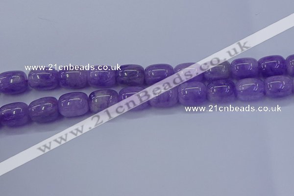 CNA718 15.5 inches 13*18mm drum lavender amethyst beads