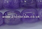 CNA719 15.5 inches 15*20mm drum lavender amethyst beads