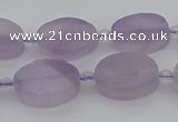 CNA723 15.5 inches 9*16mm oval amethyst gemstone beads wholesale