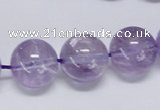 CNA808 15.5 inches 20mm round natural light amethyst beads