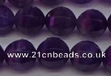 CNA934 15.5 inches 12mm pumpkin amethyst gemstone beads