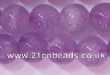 CNA953 15.5 inches 7mm round natural lavender amethyst beads