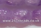 CNA976 15.5 inches 10*14mm drum natural lavender amethyst beads