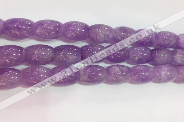 CNA979 15.5 inches 15*20mm drum natural lavender amethyst beads