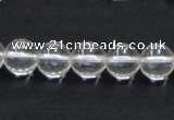 CNC03 15.5 inches 10mm round grade AB natural white crystal beads