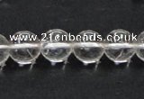 CNC04 15.5 inches 12mm round grade AB natural white crystal beads