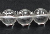CNC06 15.5 inches 16mm round grade AB natural white crystal beads