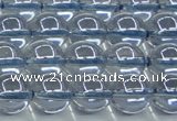 CNC512 15.5 inches 12mm round dyed natural white crystal beads