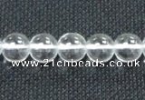 CNC59 15.5 inches 10mm round grade A natural white crystal beads